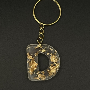 Porte-clef Lettre D