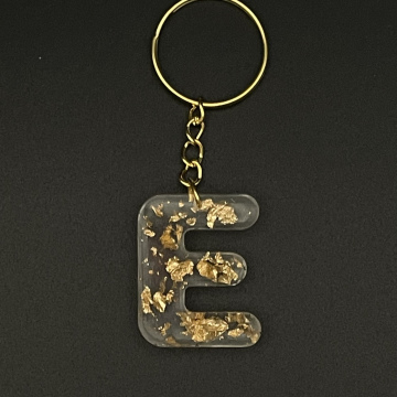 Porte-clef Lettre E