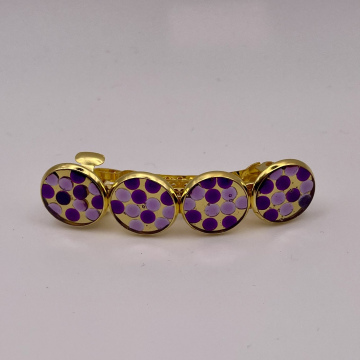 Barrette à cheveux cabochons